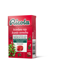 RICOLA CARAMELOS ARANDANO ROJO