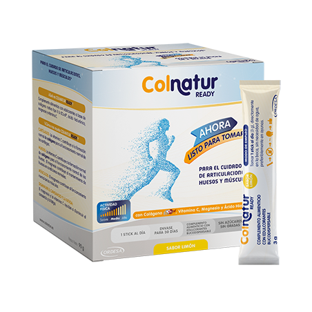COLNATUR READY 30 STICKS SABOR LIMÓN COLNATUR READY 30 STICKS SABOR LIMÓN