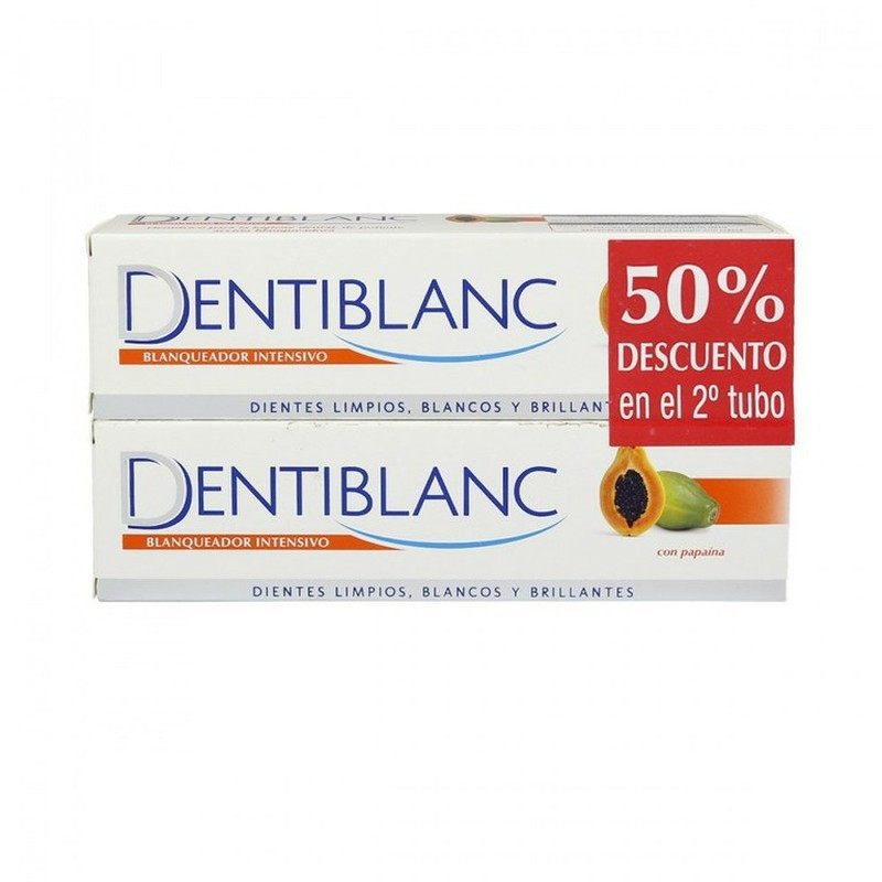 DENTIBLANC BLANQUEADOR INTENSIVO PASTA DENTAL DUPLO 2x100ML