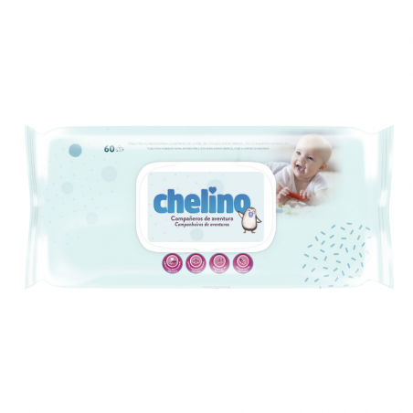 CHELINO TOALLITAS HUMEDAS 60U