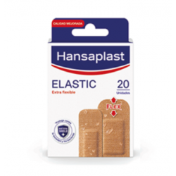 HANSAPLAST TIRITAS TELA ELASTIC CORTADAS 20U