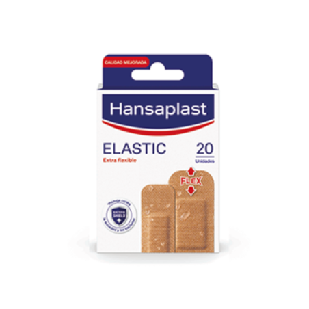 HANSAPLAST TIRITAS TELA ELASTIC CORTADAS 20U