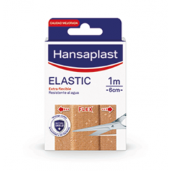 HANSAPLAST TIRITAS TELA ELASTIC SIN CORTAR 1MX6CM