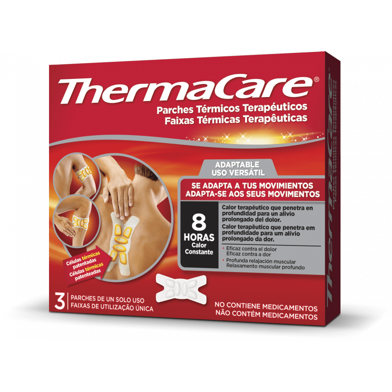 THETHERMACARE PARCHE TÉRMICO ADAPTABLE 3URMACARE PARCHE TÉRMICO ADAPTABLE 3U