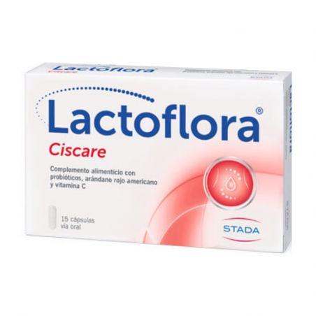 LACTOFLORA CISCARE 15 CAPSULAS