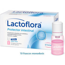 LACTOFLORA PROTECTOR INTESTINAL ADULTOS 10 VIALES