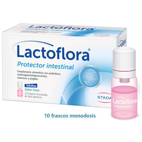 LACTOFLORA PROTECTOR INTESTINAL ADULTOS 10 VIALES