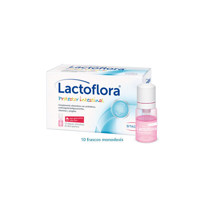 LACTOFLORA PROTECTOR INTESTINAL INFANTIL 10 VIALES