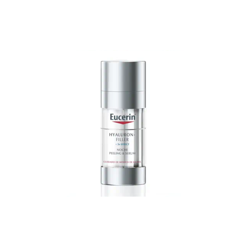 EUCERIN HYALURON FILLER 3xEFFECT PEELING & SERUM NOCHE 30ML