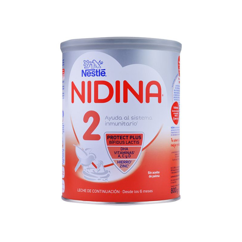 NIDINA 2 LECHE DE CONTINUACIÓN 800G