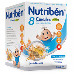 NUTRIBEN PAPILLA 8 CEREALES DIGEST 600G