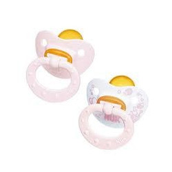 CHUPETE NUK BABY ROSE T-2 2 UNIDADES