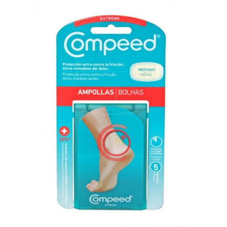 COMPEED AMPOLLAS - HIDROCOLOIDE EXTREME (5 U) 5 U COMPEED AMPOLLAS - HIDROCOLOIDE EXTREME (5 U) 5 U