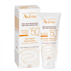 AVENE SOLAR LECHE MINERAL PIEL INTOLERANTE 50+SPF 100ML