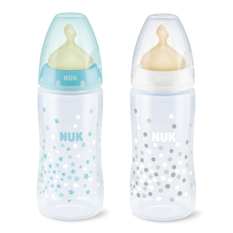 Biberon Latex Nuk 300 Ml Talla1 M 0-6 Meses