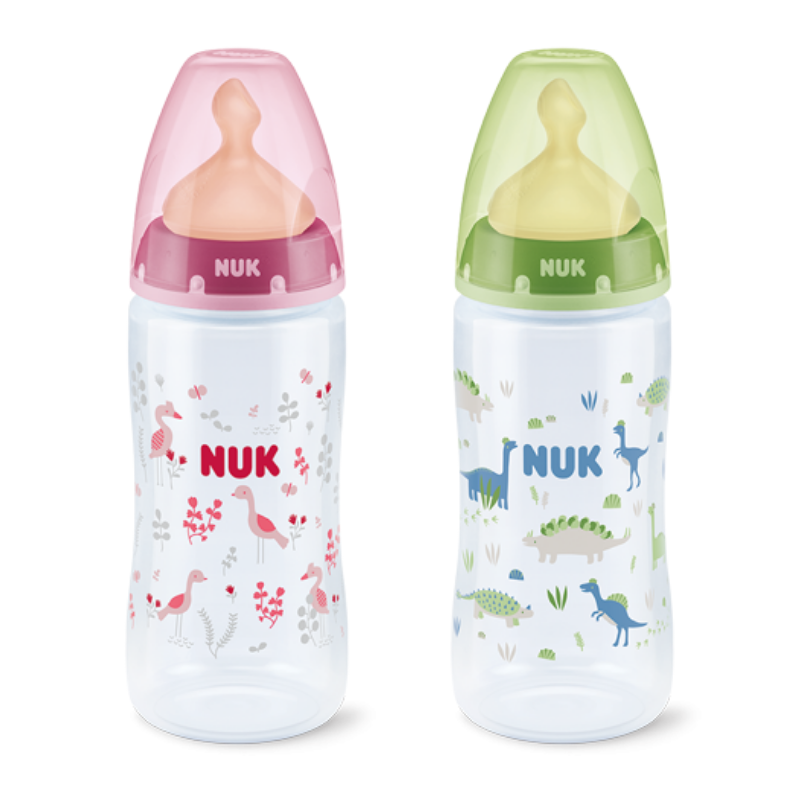 NUK BIBERON FIRST CHOICE LATEX ANATOMICO T2 FLUJO L 300ML 1U