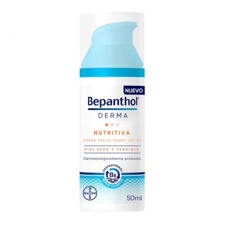 BEPANTHOL DERMA NUTRITIVA CREMA FACIAL SPF25 50ML