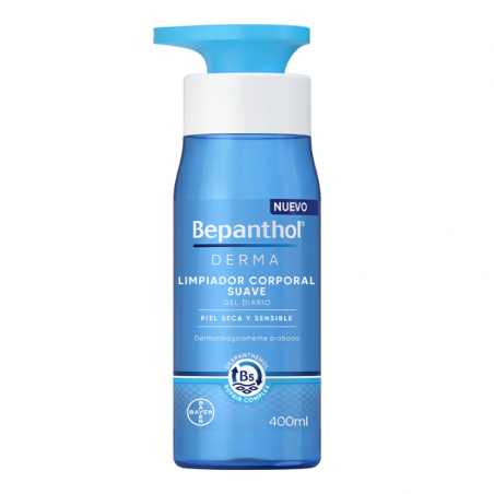 BEPANTHOL DERMA LIMPIADOR CORPORAL SUAVE GEL DIARIO 400ML