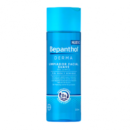 BEPANTHOL DERMA LIMPIADOR FACIAL SUAVE GEL DIARIO 400ML