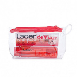 LACER DE VIAJE CEPILLO DENTAL+REGALO PASTA DENTÍFRICA DE 5 ML