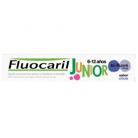 FLUOCARIL JUNIOR PASTA DENTAL 7-12 AÑOS SABOR CHICLE 145MG