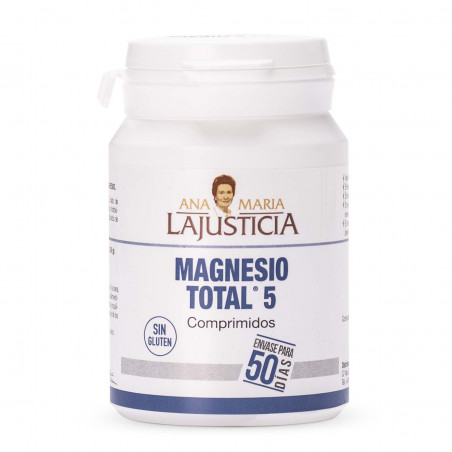 A.M. LAJUSTICIA MAGNESIO TOTAL 5 100 COMPRIMIDOS