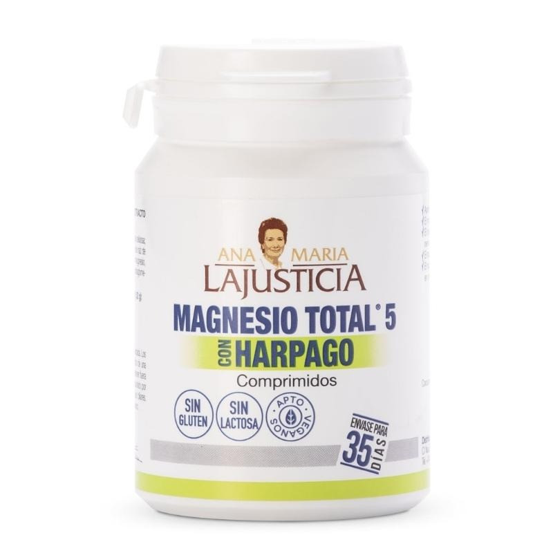 A.M LAJUSTICIA MAGNESIO TOTAL 5 CON HARPAGO 70 COMPRIMIDOS