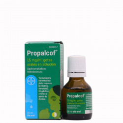 PROPALCOF 15 mg/ml GOTAS ORALES EN SOLUCION