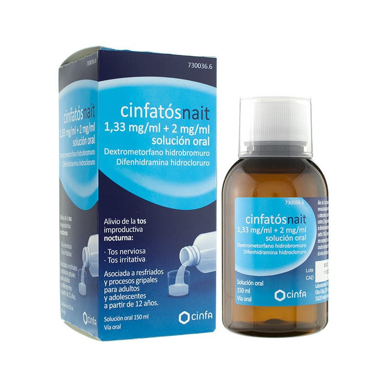 CINFATOSNAIT 1,33 MG/ML + 2 MG/ML SOLUCION ORAL