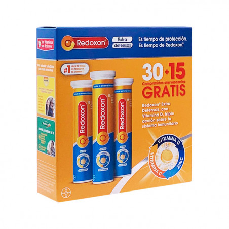 REDOXON EXTRA DEFENSAS COMPRIMIDOS EFERVESCENTE NARANJA REDOXON EXTRA DEFENSAS COMPRIMIDOS EFERVESCENTE NARANJA