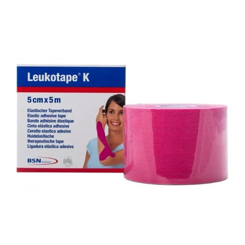 LEUKOTAPE K VENDAJE ROSA 5x5