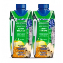 BIORALSUERO SUERO SABOR FRUTAS 2x330ML