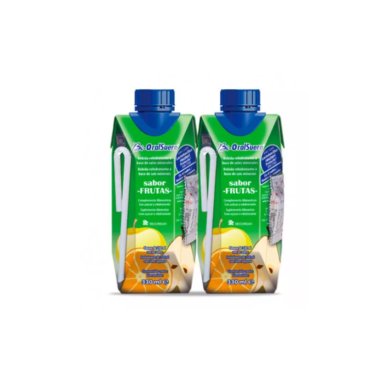 BIORALSUERO SUERO SABOR FRUTAS 2x330ML