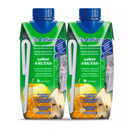 BIORALSUERO SUERO SABOR FRUTAS 2x330ML