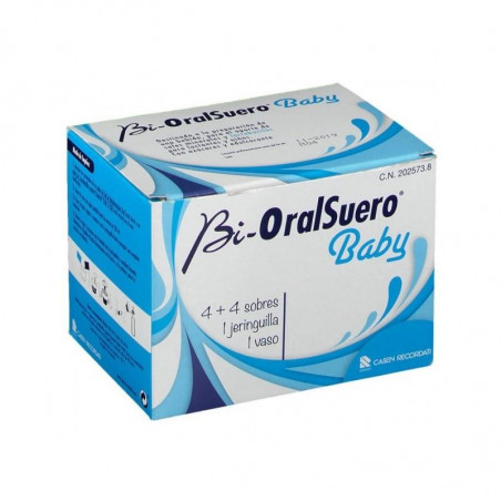 BIORALSUERO BABY SUERO 4+4 SOBRES