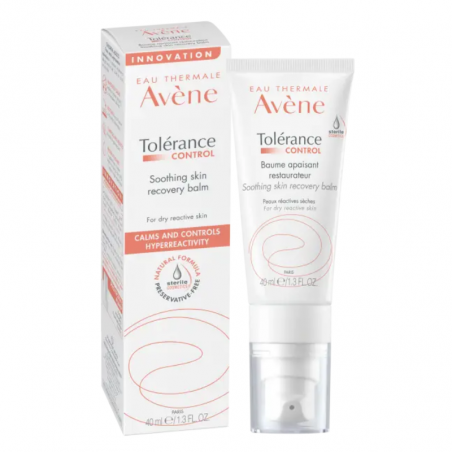AVENE TOLÉRANCE CONTROL BÁLSAMO CALMANTE REPARADOR 40ML AVENE TOLÉRANCE CONTROL BÁLSAMO CALMANTE REPARADOR 40ML