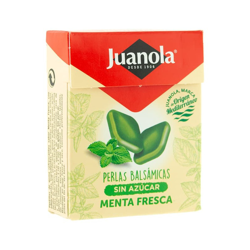 JUANOLA PERLAS BALSÁMICAS MENTA FRESCA 25GR