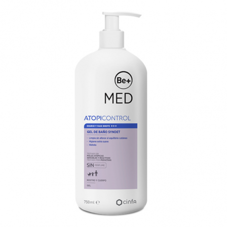 BE+ MED ATOPICONTROL GEL DE BAÑO SYNDET PIEL ATOPICA