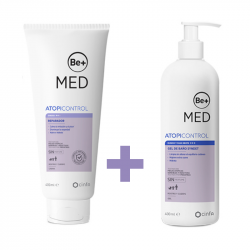 BE+ MED ATOPOICONTROL PACK PIEL ATOPICA CREMA HIDRATANTE Y GEL DE BAÑO