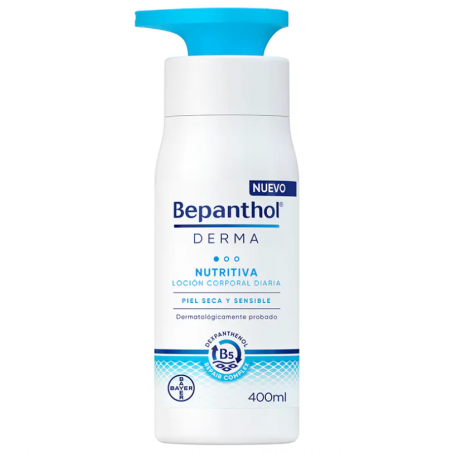 BEPANTHOL DERMA NUTRITIVA LOCION CORPORAL DIARIA 400ML