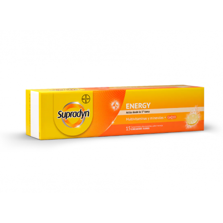 SUPRADYN ENERGY 15 COMPRIMIDOS EFERVESCENTE