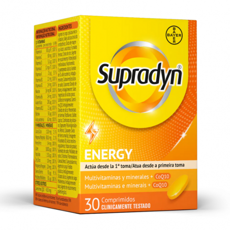 SUPRADYN ENERGY 30 COMPRIMIDOS