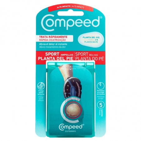 COMPEED AMPOLLAS PLANTA DEL PIE 5U