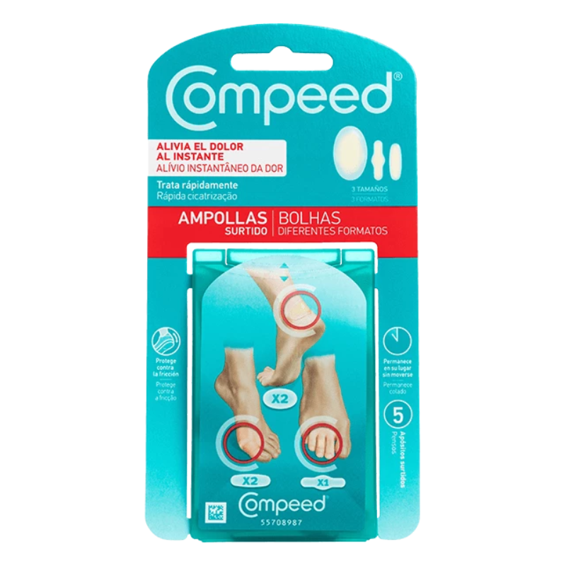 COMPEED AMPOLLAS SURTIDO PACK 3 MEDIDAS