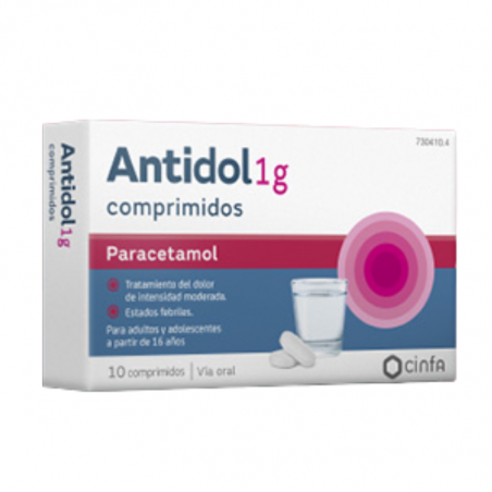 ANTIDOL 1g COMPRIMIDOS RECUBIERTOS