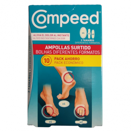 COMPEED AMPOLLAS SURTIDO PACK 3 MEDIDAS COMPEED AMPOLLAS SURTIDO PACK 3 MEDIDAS