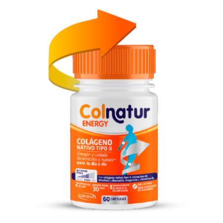 COLNATUR ENERGY COLAGENO 60 CÁPSULAS COLNATUR ENERGY COLAGENO 60 CÁPSULAS