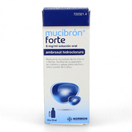 MUCIBRON FORTE 6 MG/ML SOLUCION ORAL