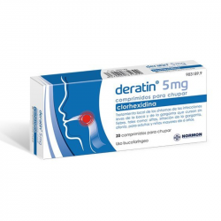 DERATIN 5MG  COMPRIMIDOS PARA CHUPAR