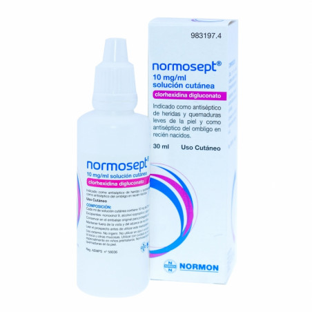 NORMOSEPT 10MG/ML SOLUCION CUTANEA